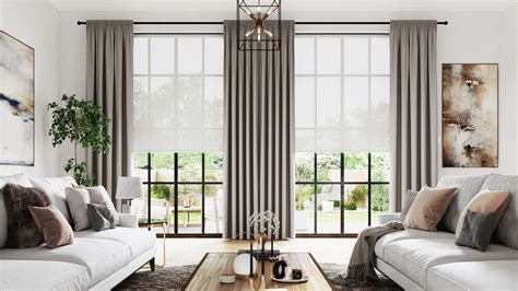 Large Picture Window Curtain Ideas