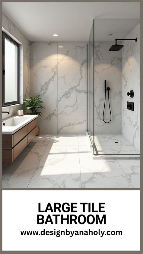 Large Tile Bathroom