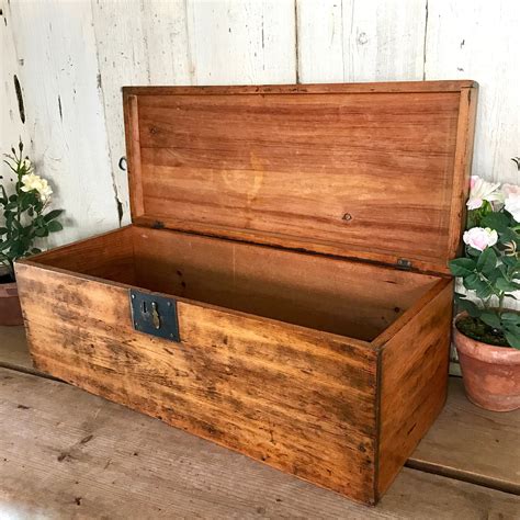 Pine Wood Storage Box Extra Large