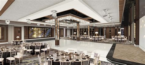 Large ballroom for major presentations