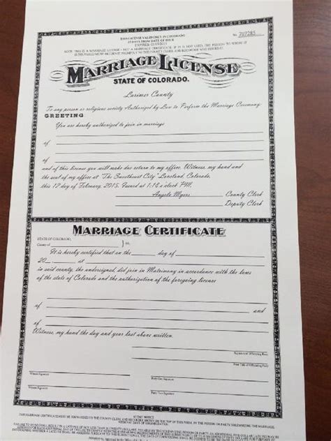 Understanding the Process: How to Obtain a Larimer County Marriage License