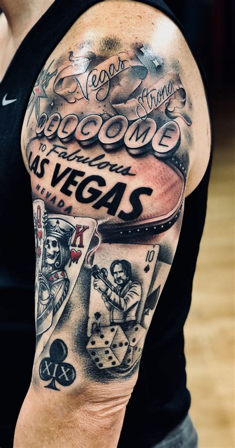 Las Vegas Sleeve Tattoo
