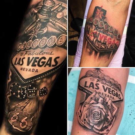 Ken's las vegas sign tattoo Vegas tattoo, Gambling