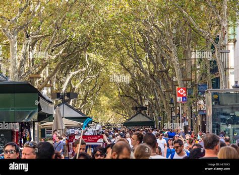 Las Ramblas Crowd