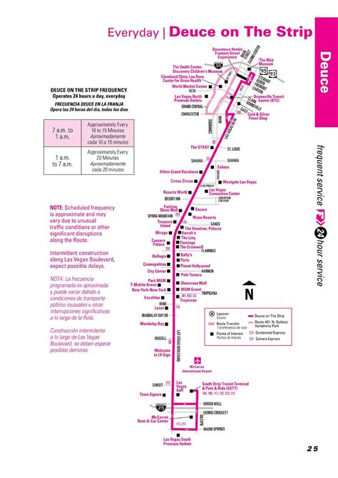 Las Vegas Bus Map