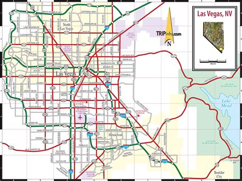 Vegas Road Map