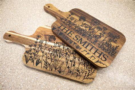 Laser Engraving Cutting Boards
