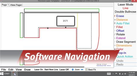 Laser Templator Software