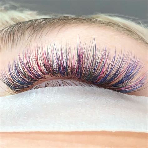 Lashes With Colors