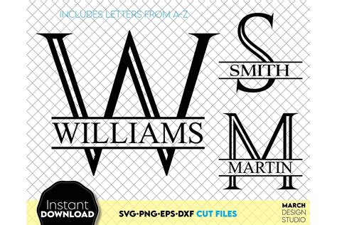 Monogram Heaven: Discover the Ultimate Last Name SVG Free Collection for Your Creations!