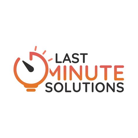 Last-Minute Solutions