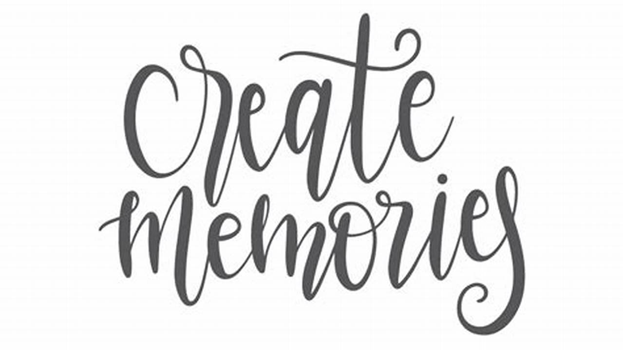 Lasting Memory, Free SVG Cut Files