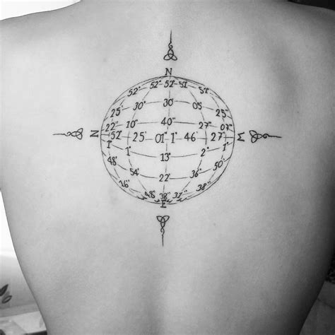 Lat Long Tattoo