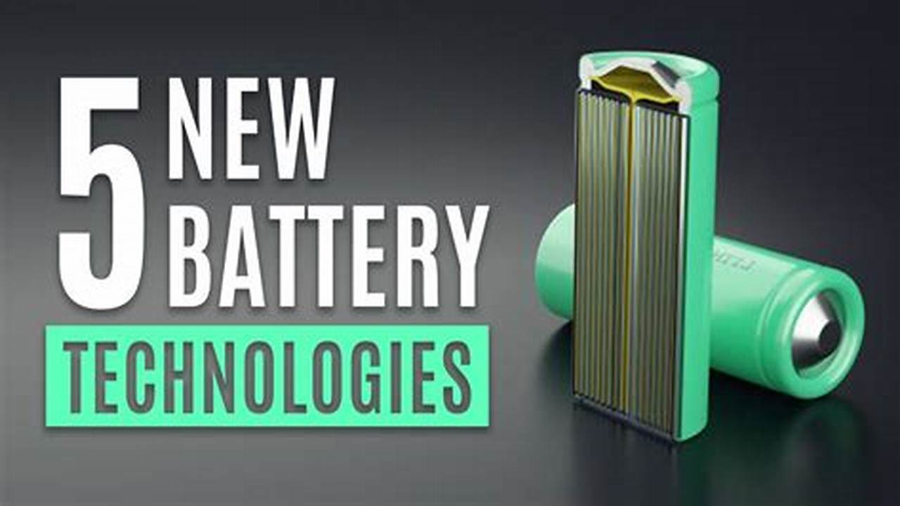 The Latest in Battery Technology