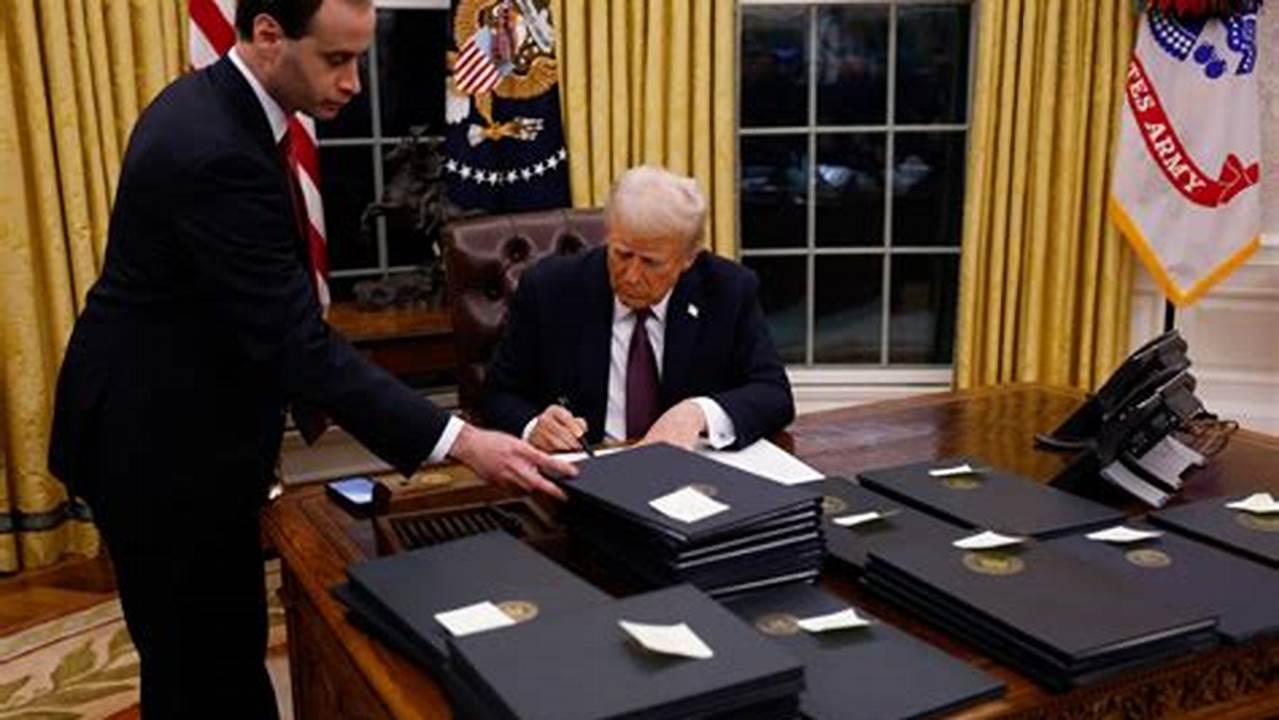 Latest Executive Orders Signed 2025 Latest