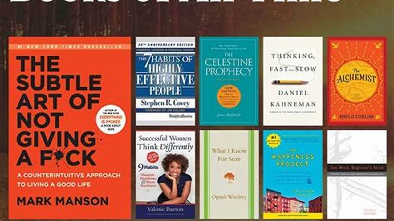 Latest Self Help Books 2024-2024