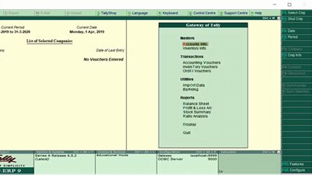 Latest Tally Version 2024