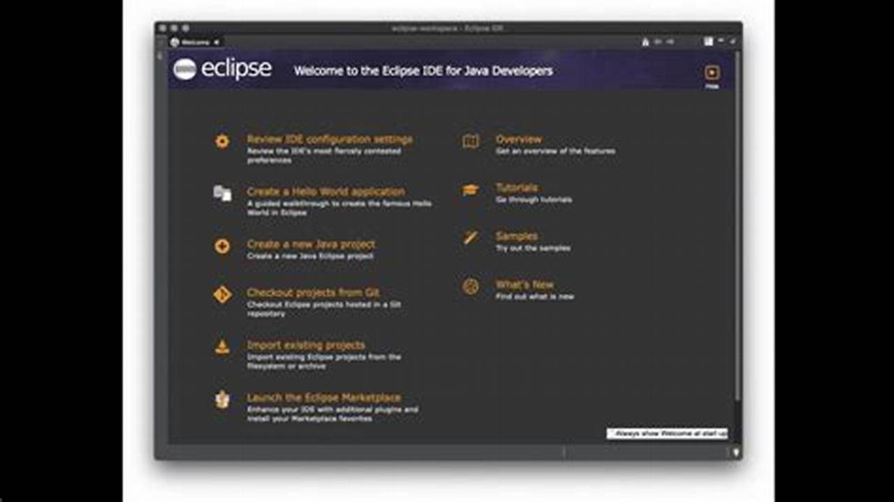 Latest Version Of Eclipse Ide