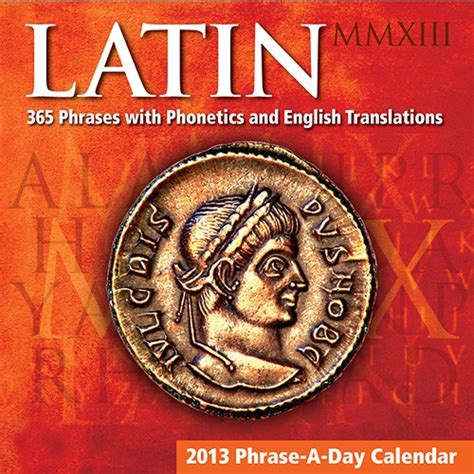 Latin Language Calendar