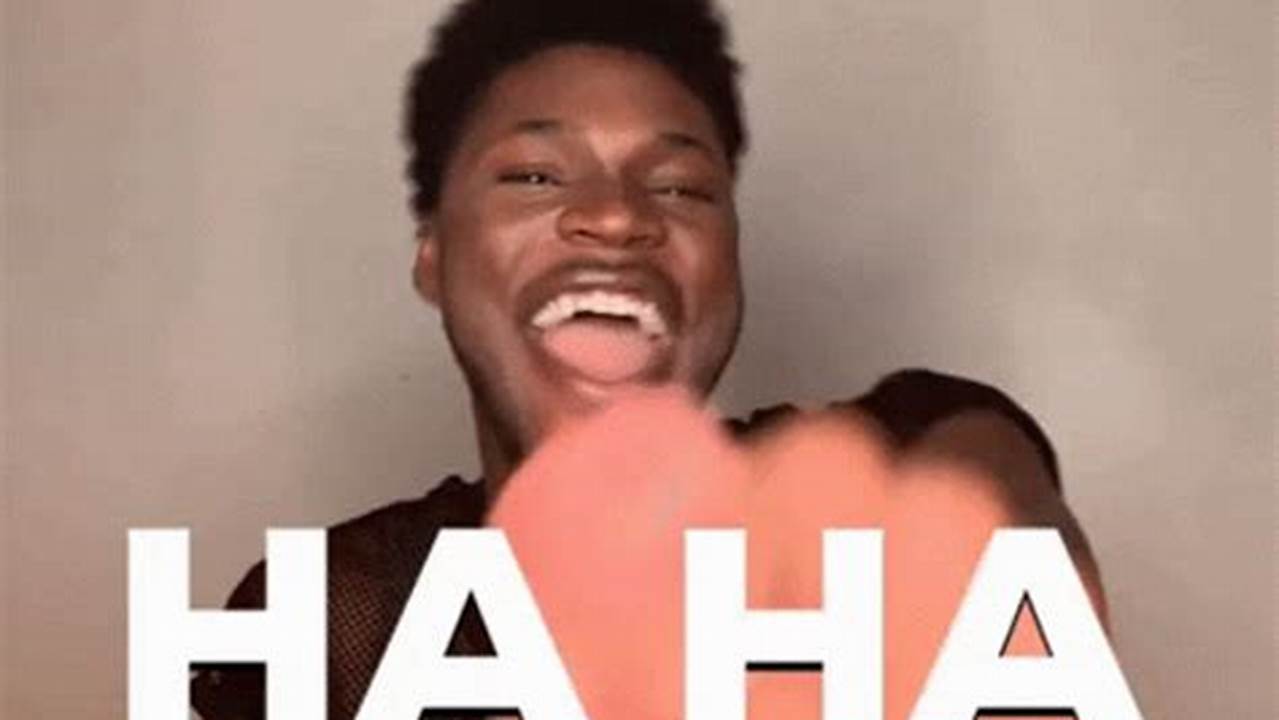 Laughing Pointing Finger Gif