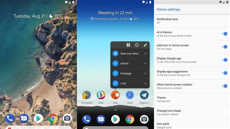 Ilustrasi launcher ringan HP