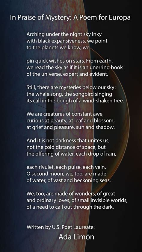 Laureate Poem