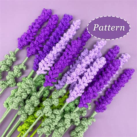 Lavender Crochet Pattern