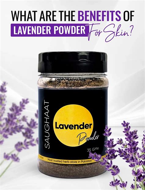 Unlock the Secret to Radiant Skin with Lavender Powder: A Natural Skincare Superhero!