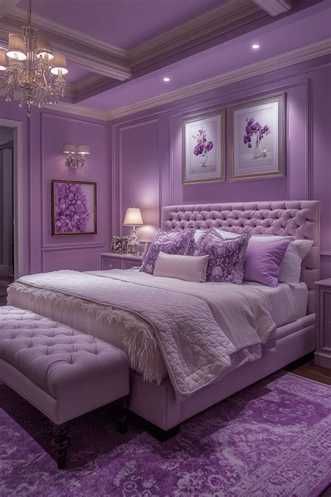  Lavender bedroom inspiration