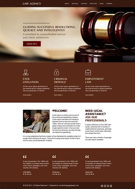 Law Firm Templates