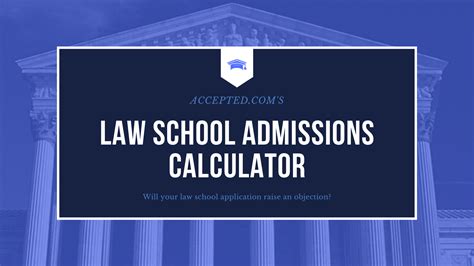 Law School Admissions Calculator