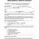 Lawn Care And Snow Removal Contract Template