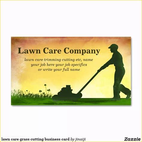 Lawn Care Business Card Templates Free