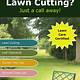 Lawn Care Business Flyer Templates Free