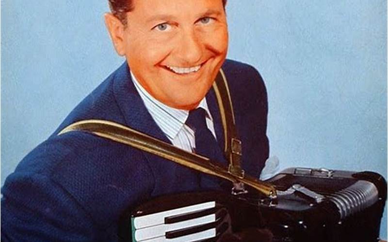 Lawrence Welk Playing Accordion