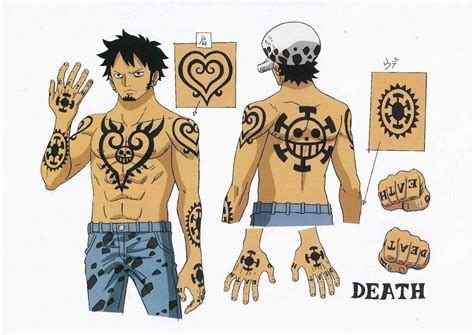 Laws Tattoos One Piece