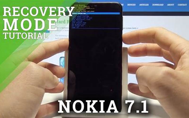 Layar Recovery Mode Nokia 225