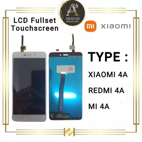 Layar LCD Fulset Redmi 4A Original