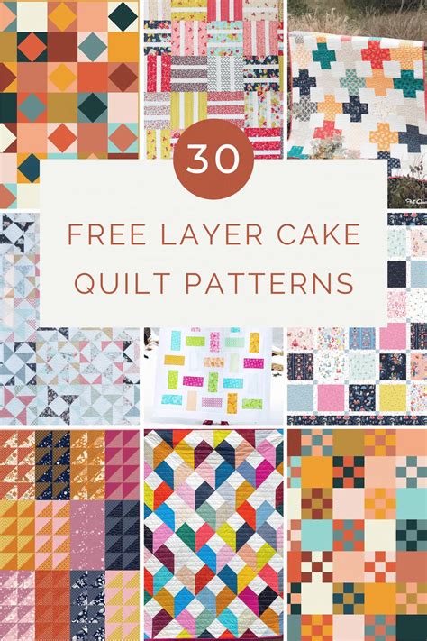 Layer Cake Patterns For Quilts