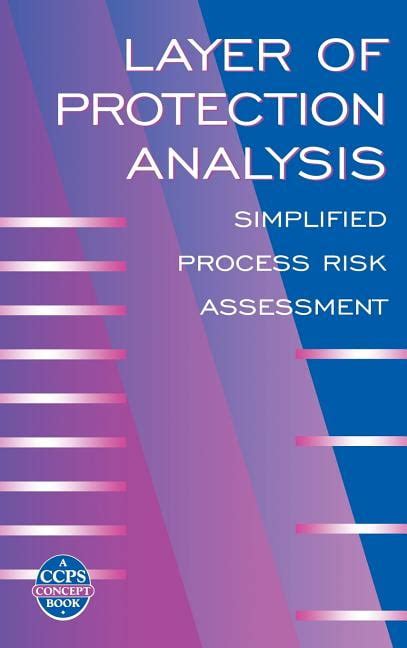 Layer Of Protection Analysis: Simplified Process Risk Assessment (A CCPS Concept Book Book 27)
