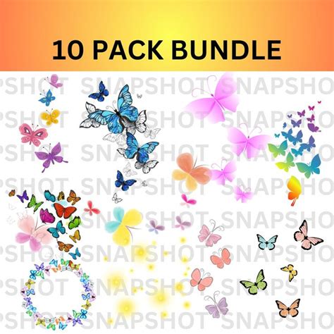 Download Layered Butterfly Bundle Commercial Use Free PSD Mockups