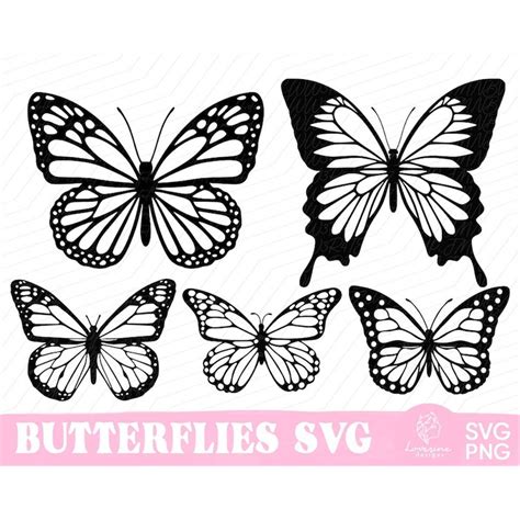 Download Layered Butterfly Bundle Files For Crafts