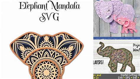 Download Layered Elephant Mandala Svg Free - 186+ Popular SVG File Images