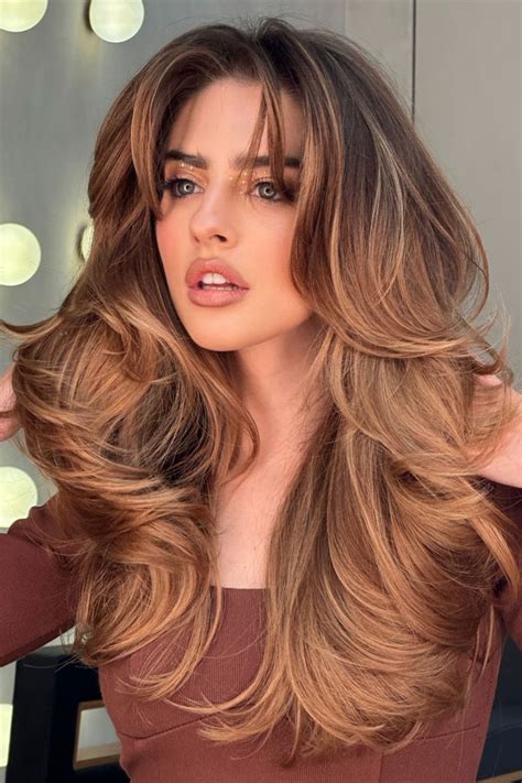 Layered Long Hair with Movement