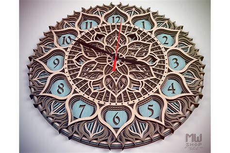 Download Layered Mandala Clock Svg - 76+ Popular SVG File SVG Files