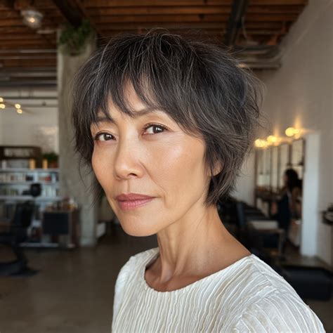 Layered Pixie with See-Through Bangs