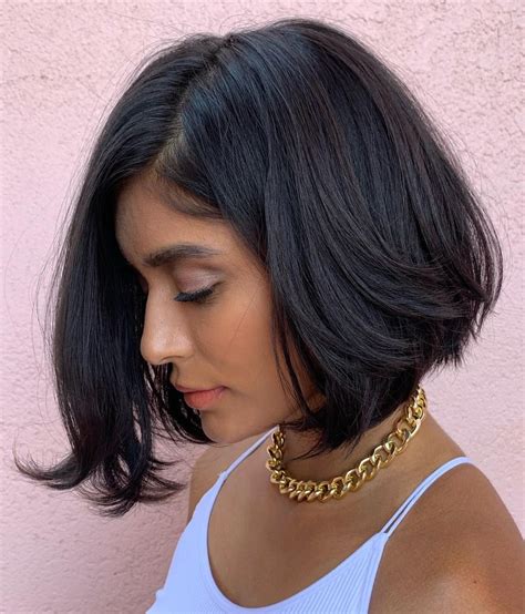 Layered Side Part Bob for Volume