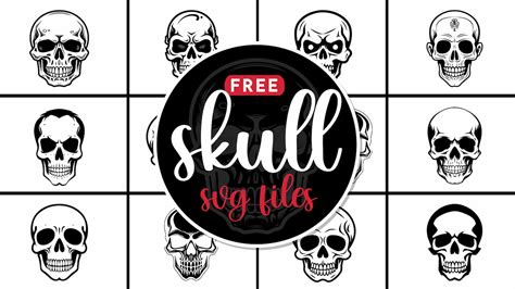 Download Layered Skull SVG Free Files DXF Files