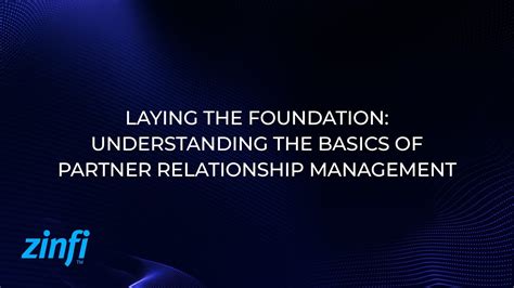 Laying the Foundation: Understanding the Relationship