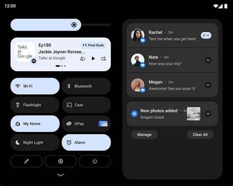 Layout do Android 12L